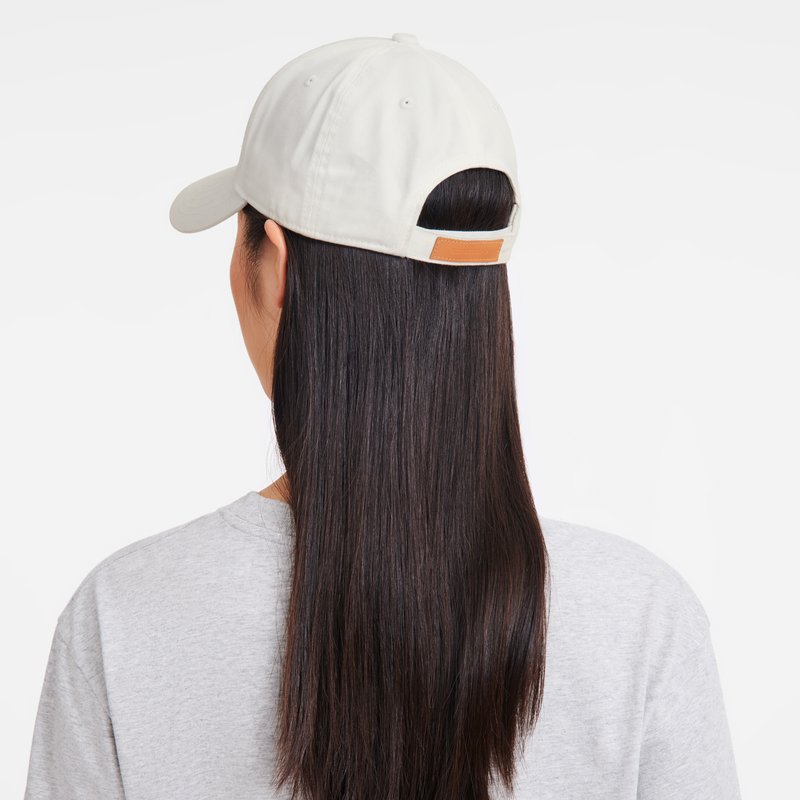 Solid cap White - Organic cotton