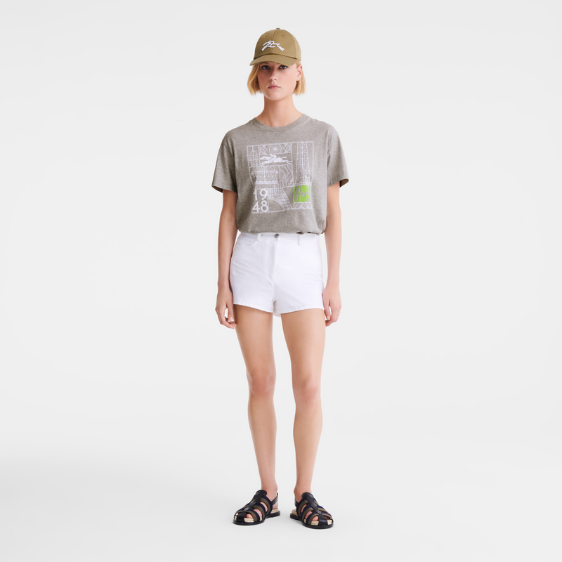 Shorts White - Gabardine