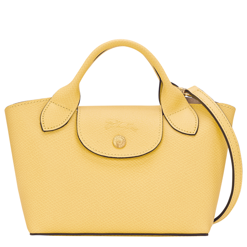Épure XS Tote bag Yellow Chick - Leather