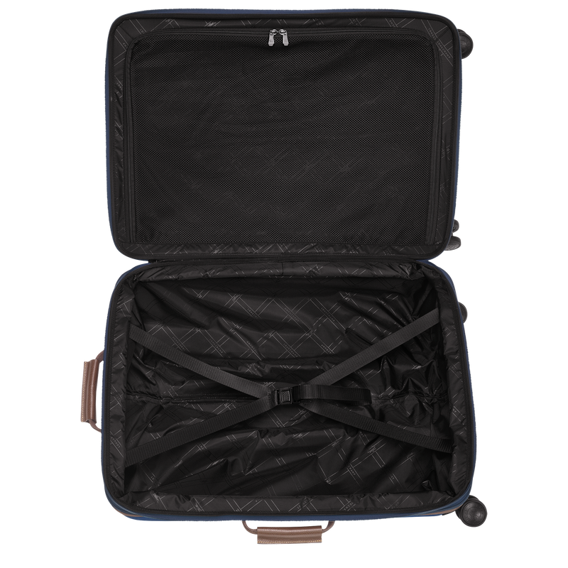 Boxford L Suitcase Blue - Recycled canvas