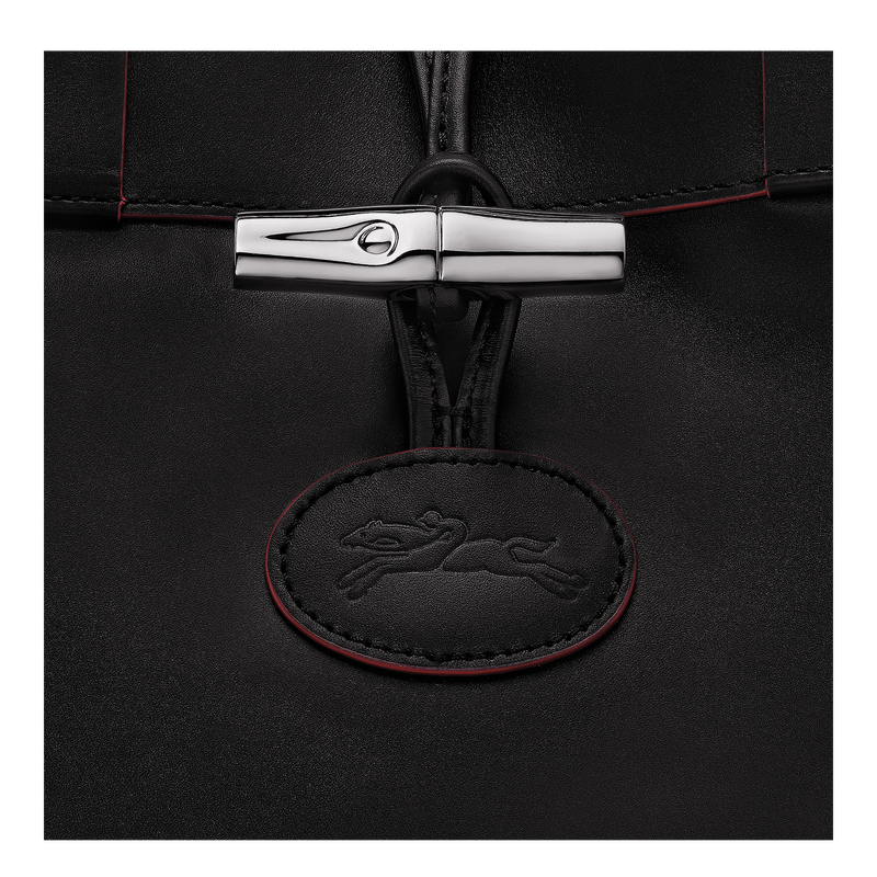 Le Roseau L Tote bag Black - Leather