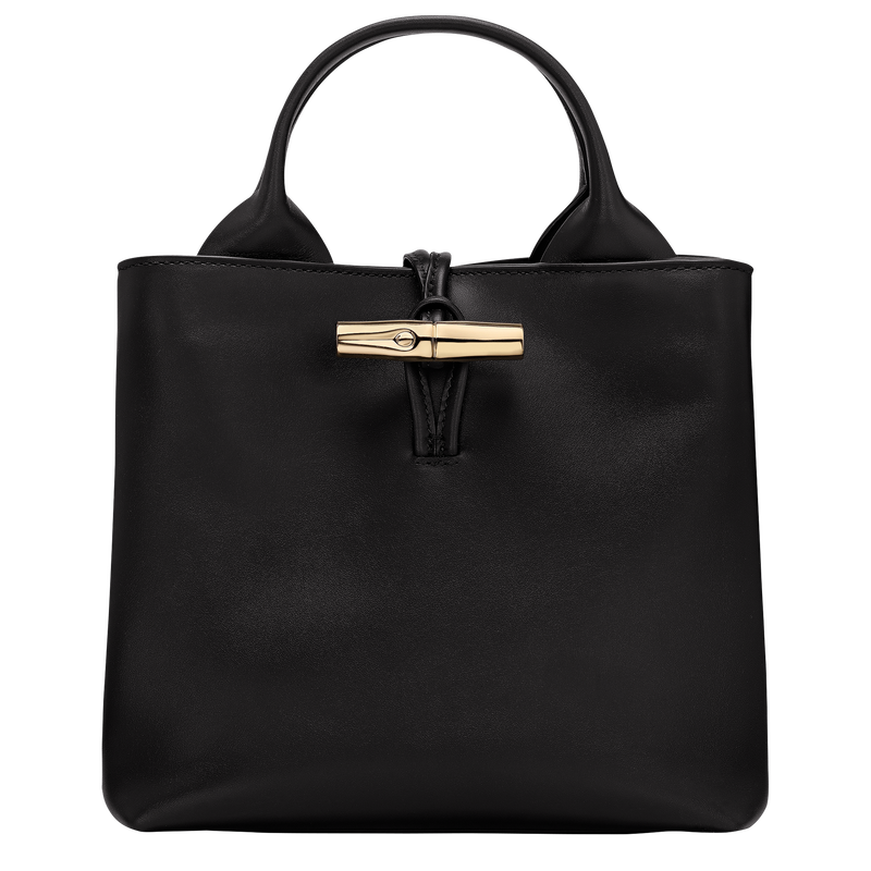 Le Roseau S Handbag Black - Leather