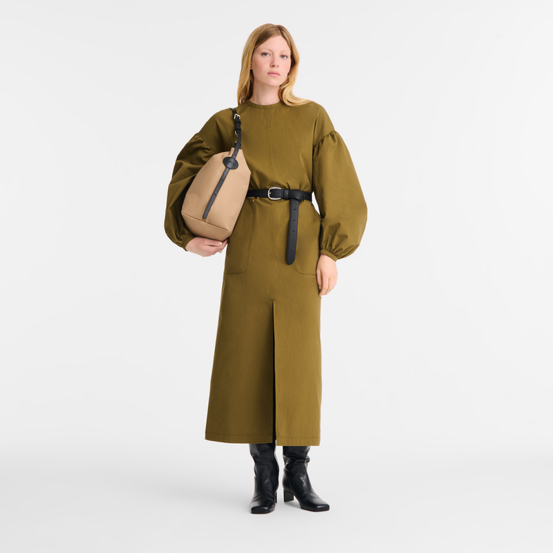 Le Slouchy M Hobo bag Biscuit - Canvas