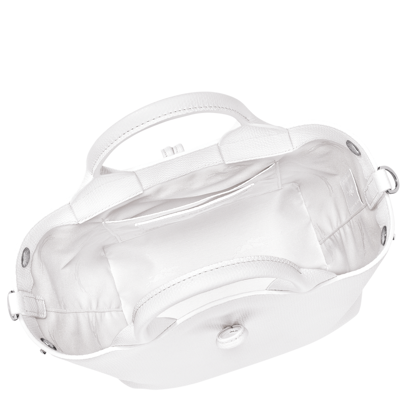 Le Roseau S Handbag White - Leather