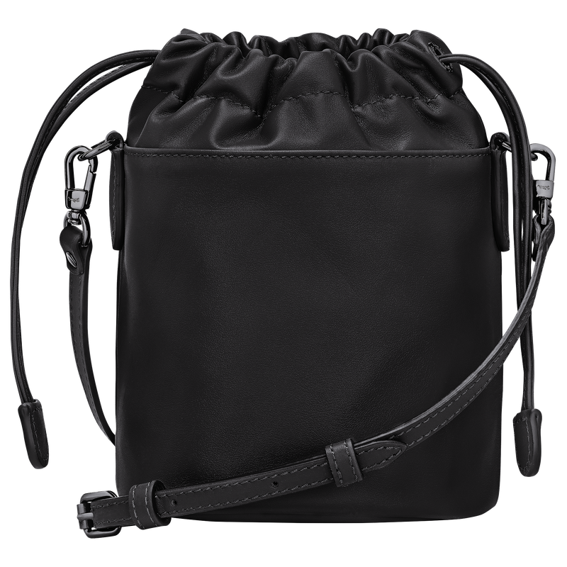 Le Pliage Xtra XS Bucket bag Black - Leather