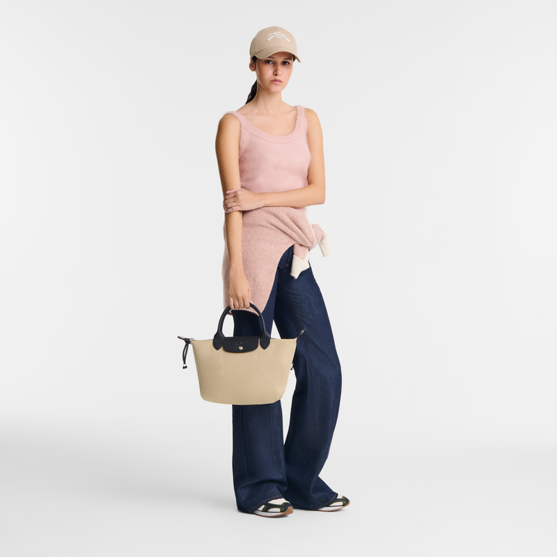 Le Pliage Energy S Handbag Clay - Recycled canvas