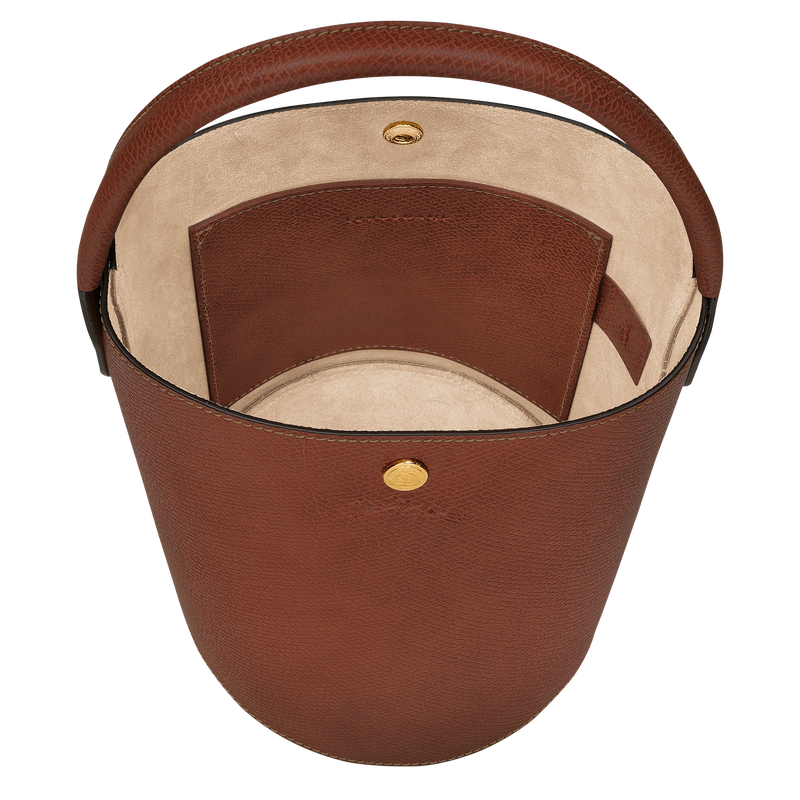 Épure S Bucket bag Brown - Leather