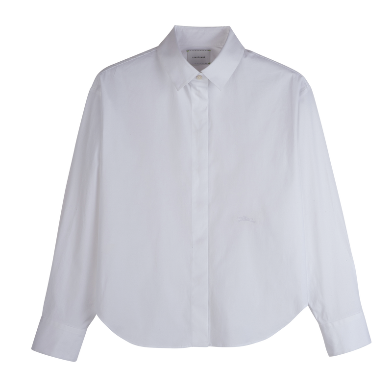 Shirt White - Popelin