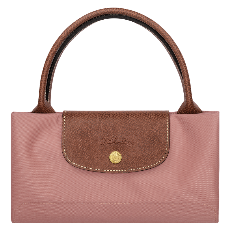 Le Pliage Original M Handbag Pink Tea - Recycled canvas