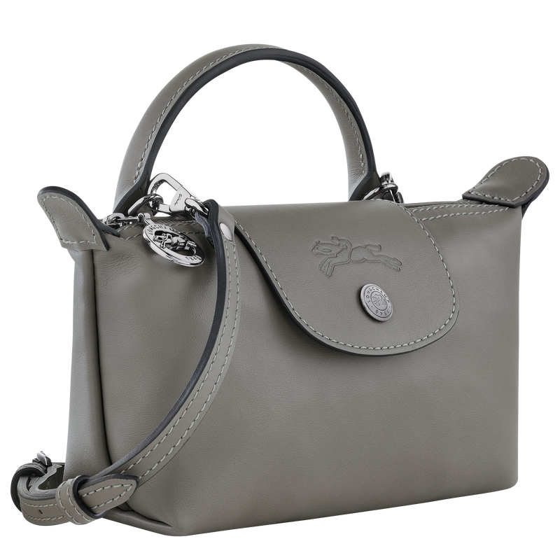 Le Pliage Xtra XS Pouch Turtledove - Leather