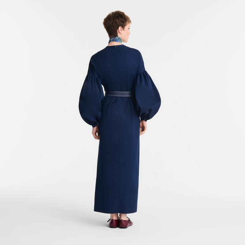 Dress Navy - Popelin