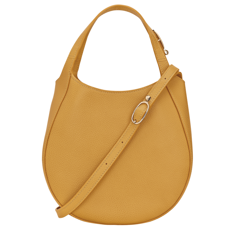 Le Foulonné S Handbag Nutmeg - Leather
