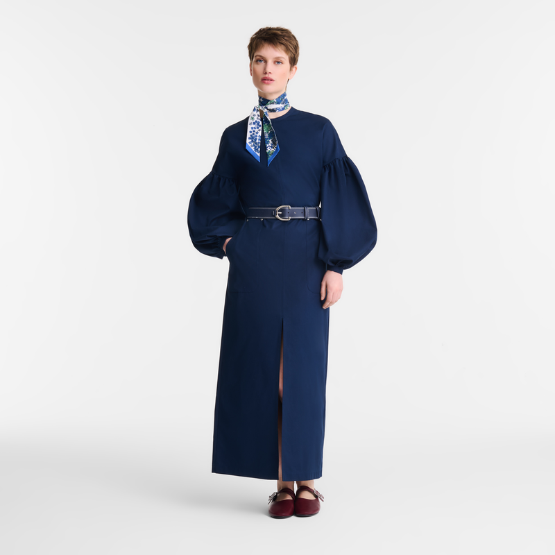 Dress Navy - Popelin