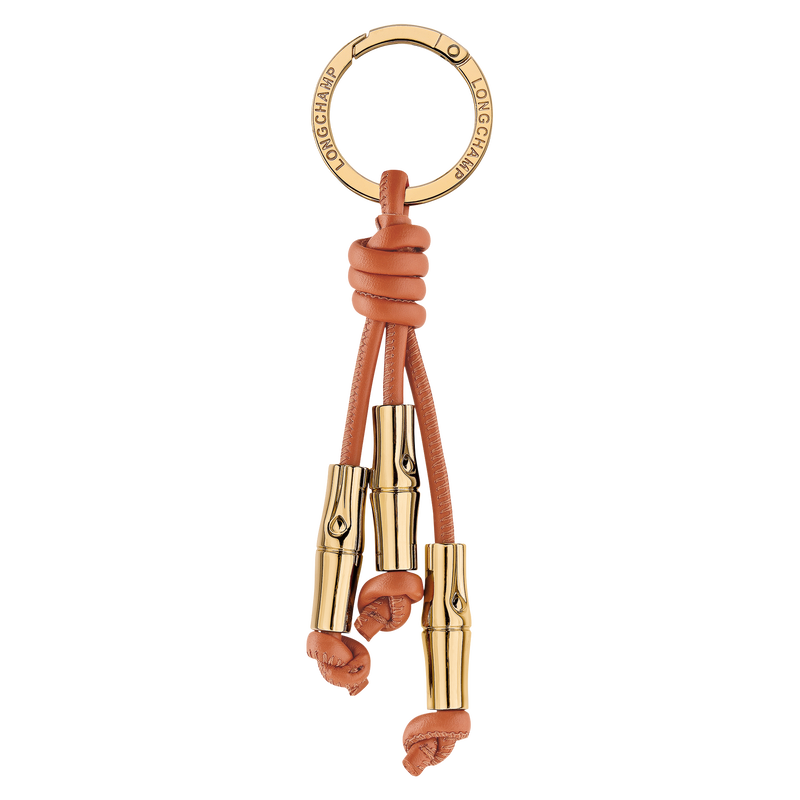 Le Roseau Key ring Bark - Leather