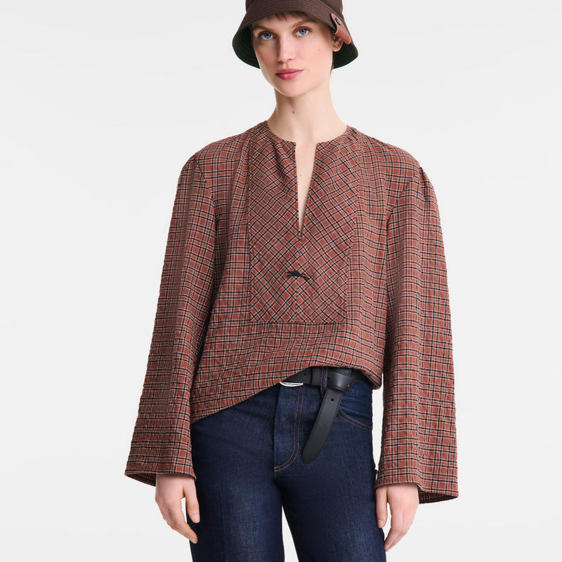 Blouse Cashew - Jacquard cotton