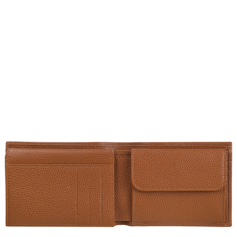 Le Foulonné Wallet Caramel - Leather