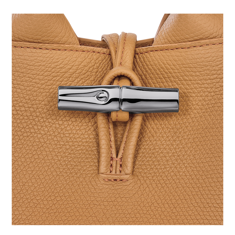 Le Roseau XS Handbag Walnut - Leather