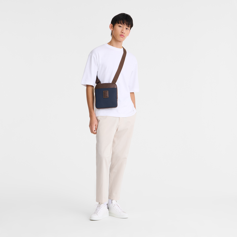 Boxford XS Crossbody bag Blue - Recycled canvas