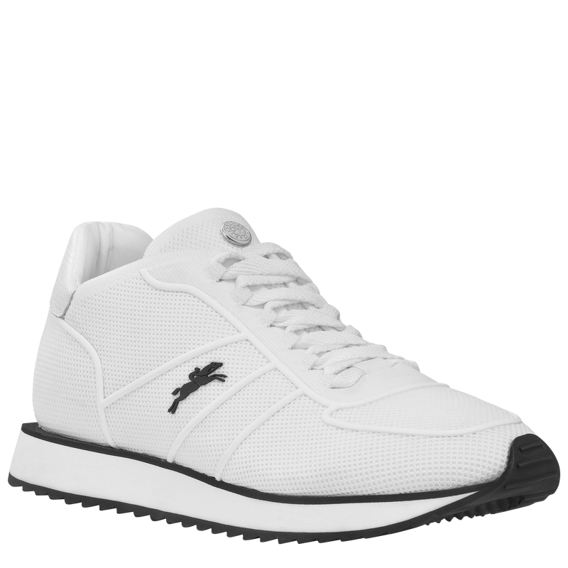 Le Pliage Collection Sneakers Ecru - Leather