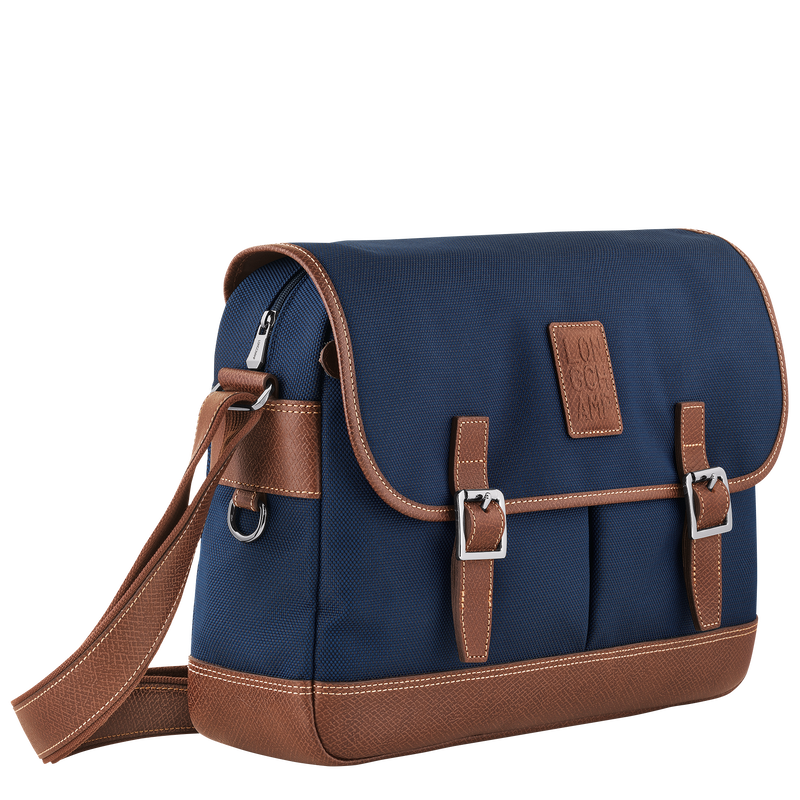Boxford L Crossbody bag Blue - Recycled canvas