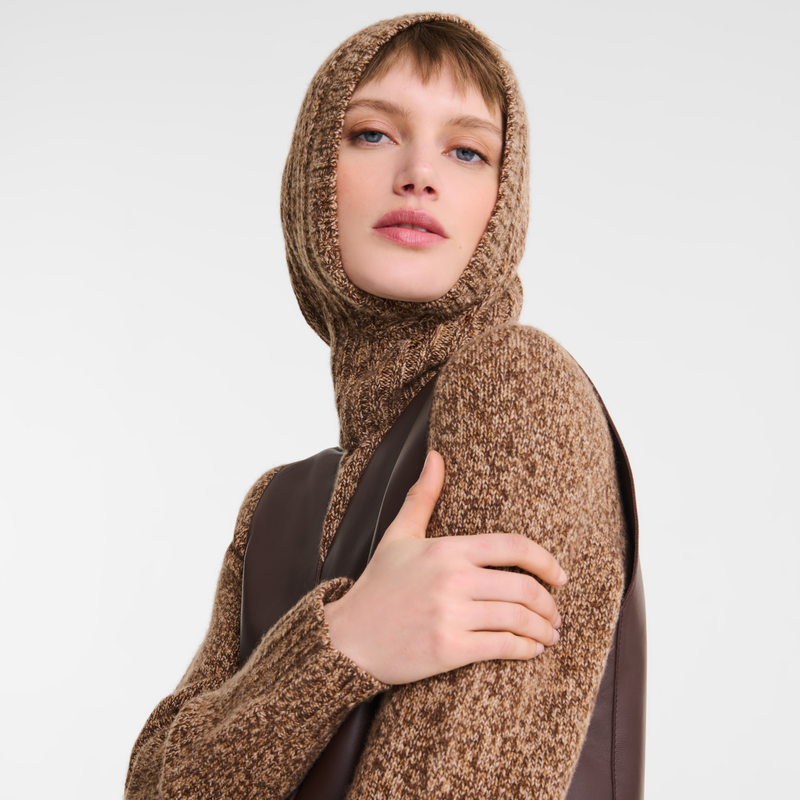 Balaclava Chocolate - Knit