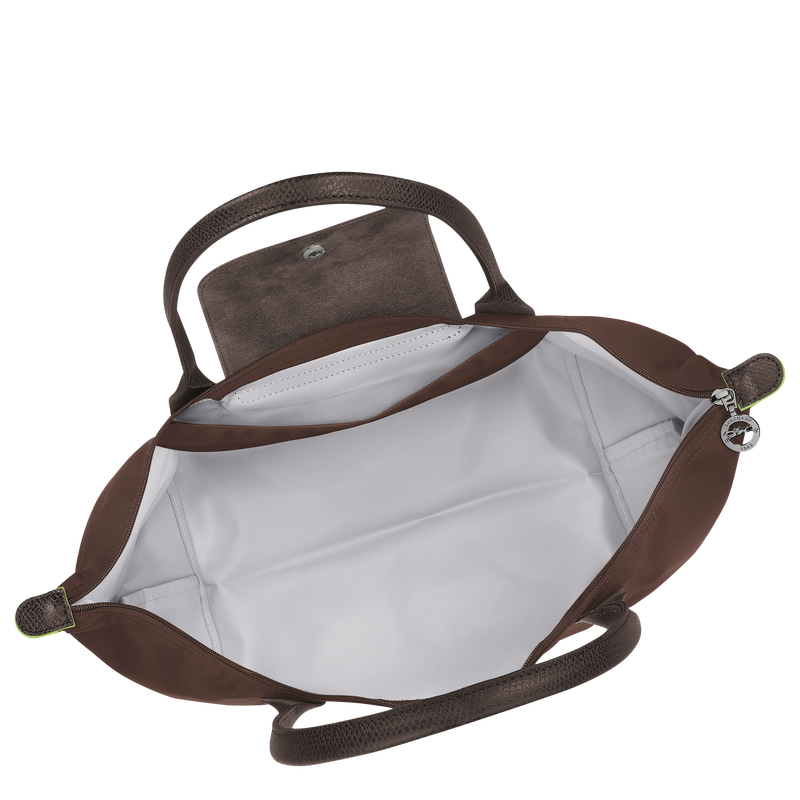Le Pliage Green L Tote bag Mocha - Recycled canvas