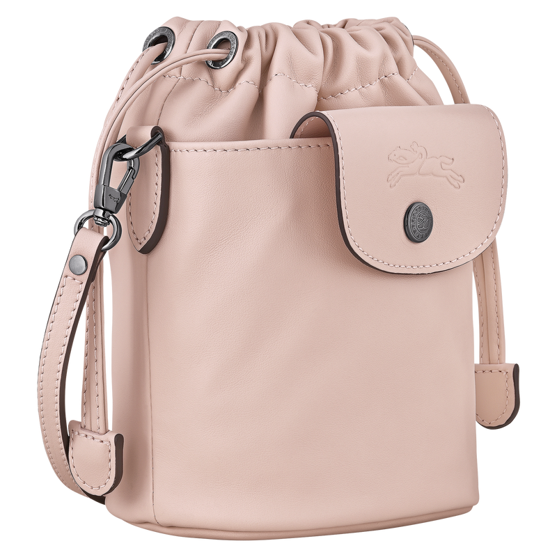 Le Pliage Xtra XS Bucket bag Nude - Leather