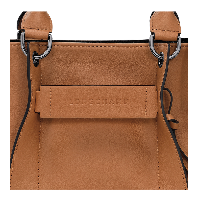 Longchamp 3D S Handbag Natural - Leather