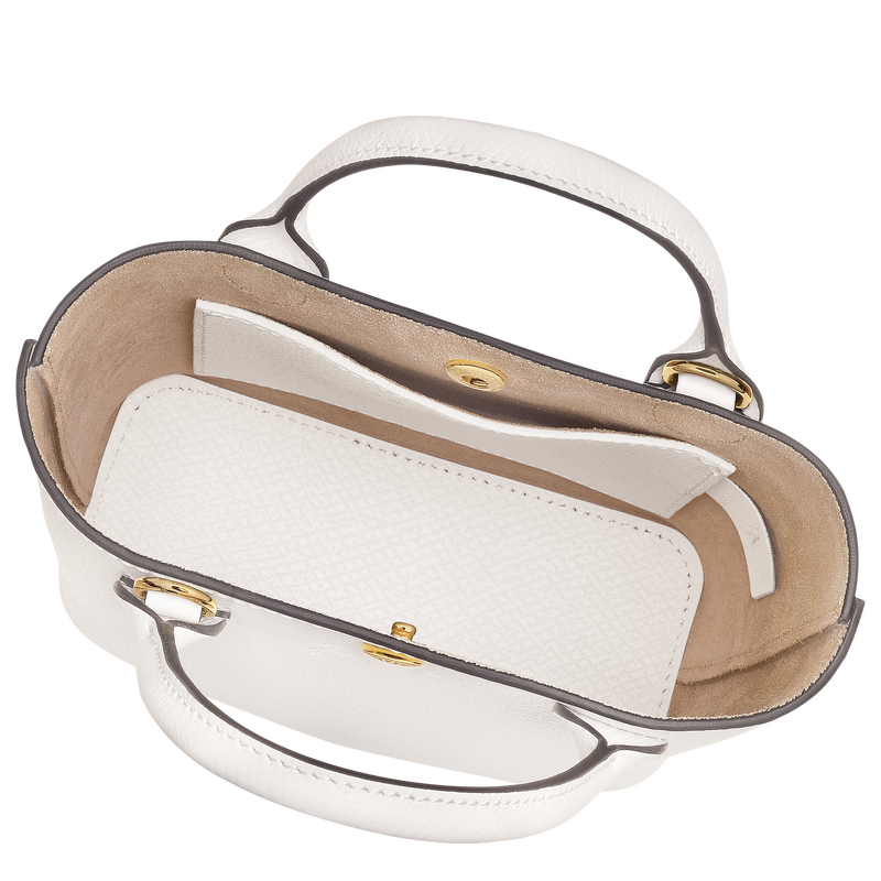 Épure XS Tote bag White - Leather