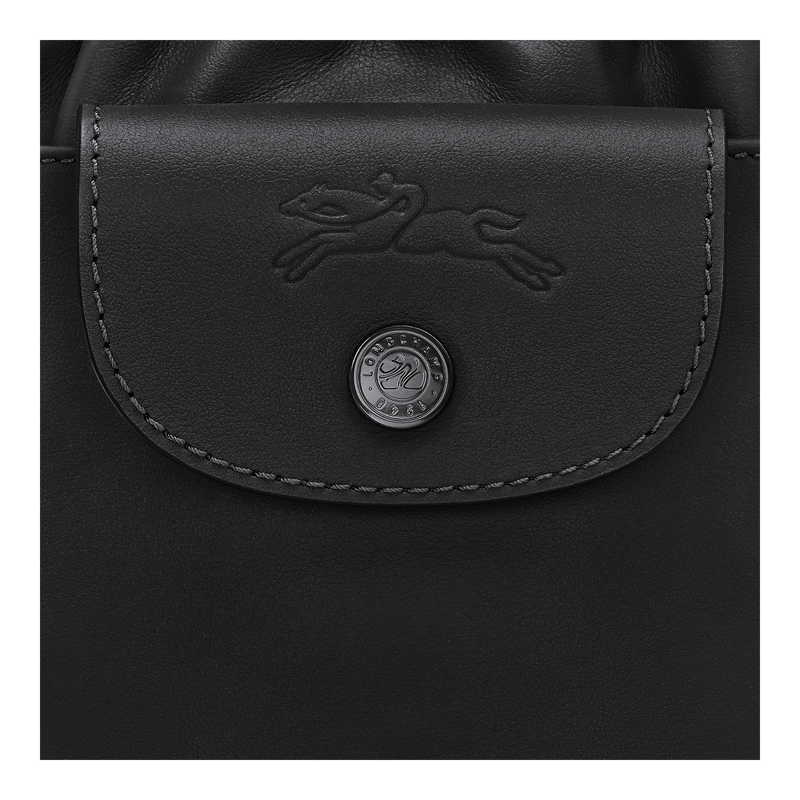 Le Pliage Xtra XS Bucket bag Black - Leather