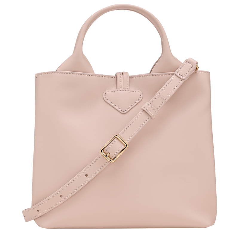 Le Roseau S Handbag Petal Pink - Leather