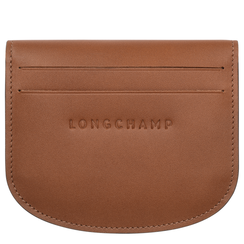 Épure Card holder Cognac - Leather