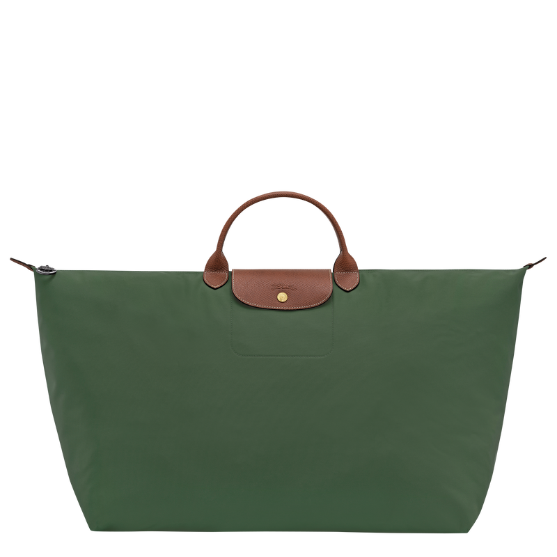 Le Pliage Original XL Travel bag British Green - Recycled canvas