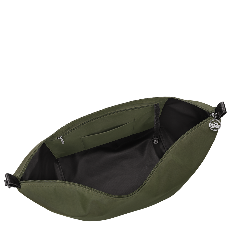 Le Slouchy M Hobo bag Forest - Canvas