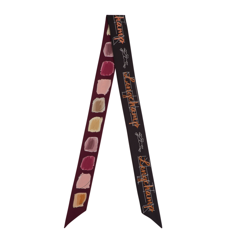 La Palette Longchamp Headband Ebony - Silk