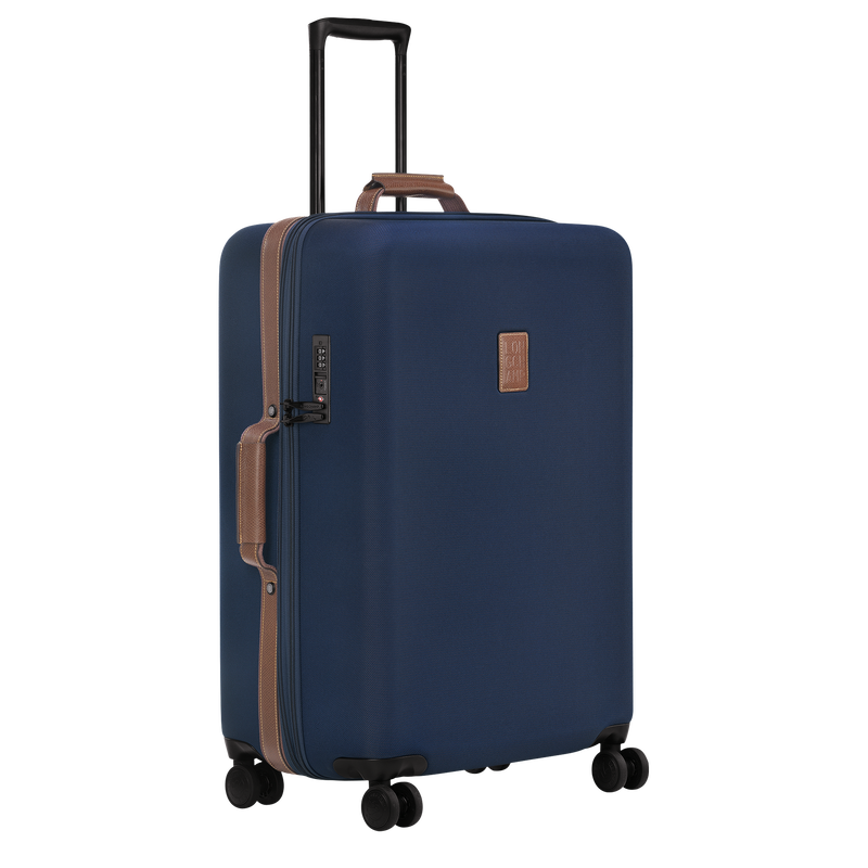 Boxford L Suitcase Blue - Recycled canvas