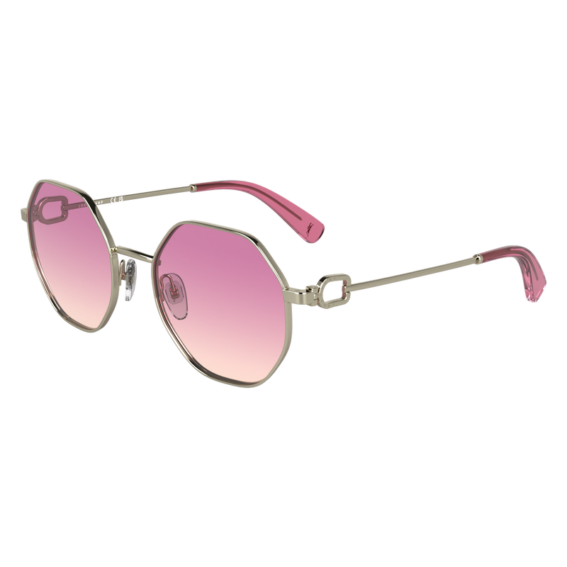 Sunglasses Gold/Pink - Metal