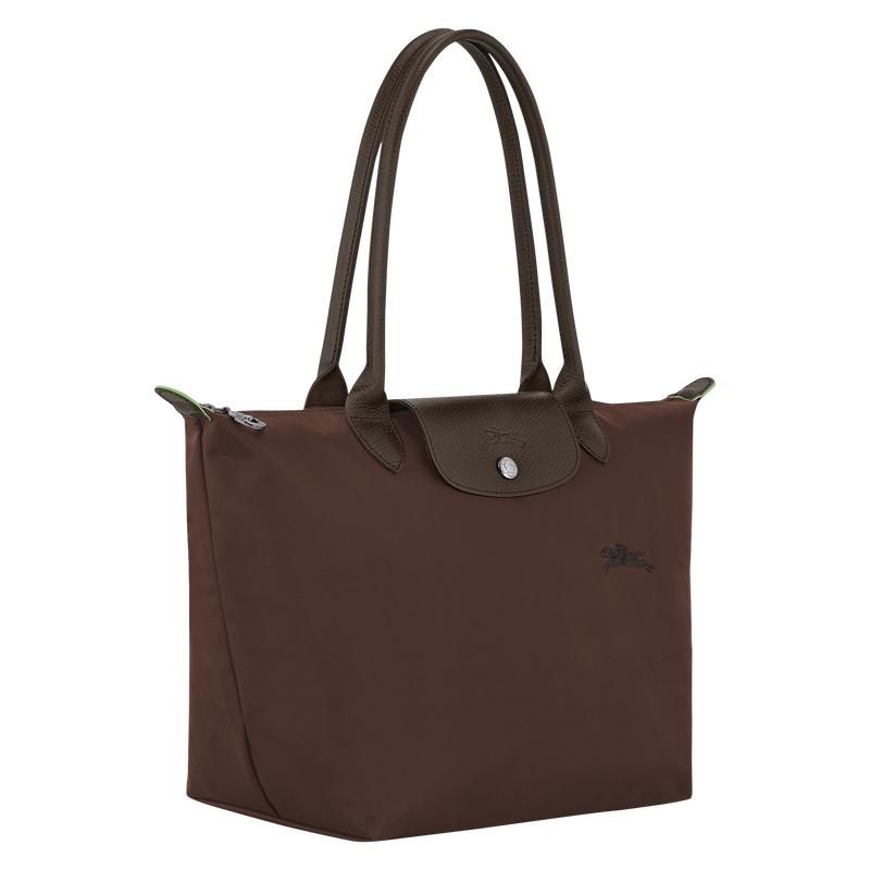 Le Pliage Green M Tote bag Mocha - Recycled canvas
