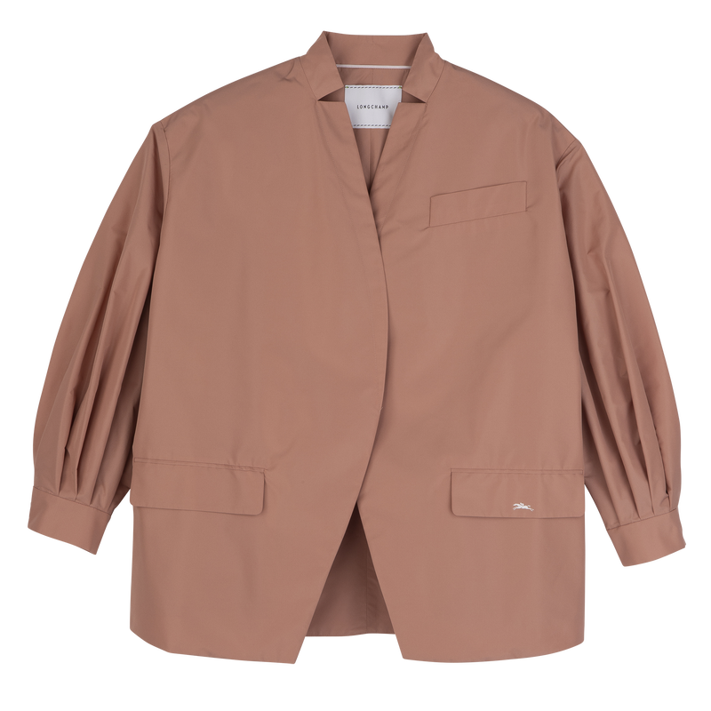 Kimono jacket Pink Tea - Technical taffeta