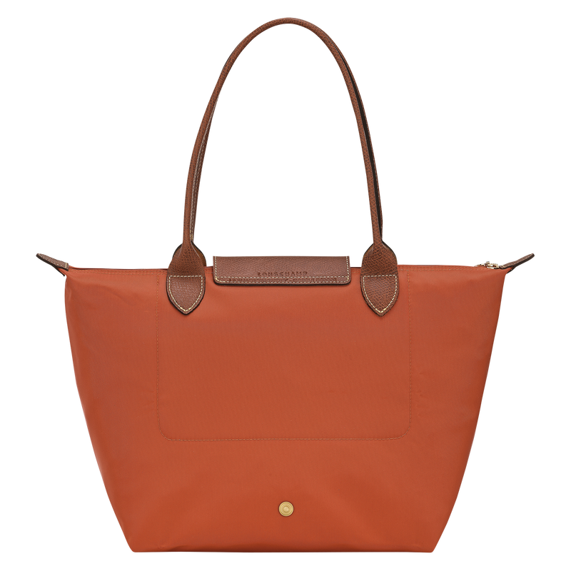 Le Pliage Original M Tote bag Brick - Recycled canvas