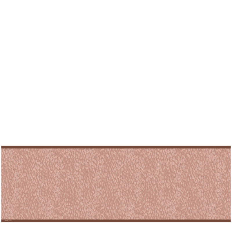 Chevaux Stole Pink Tea - Horse print