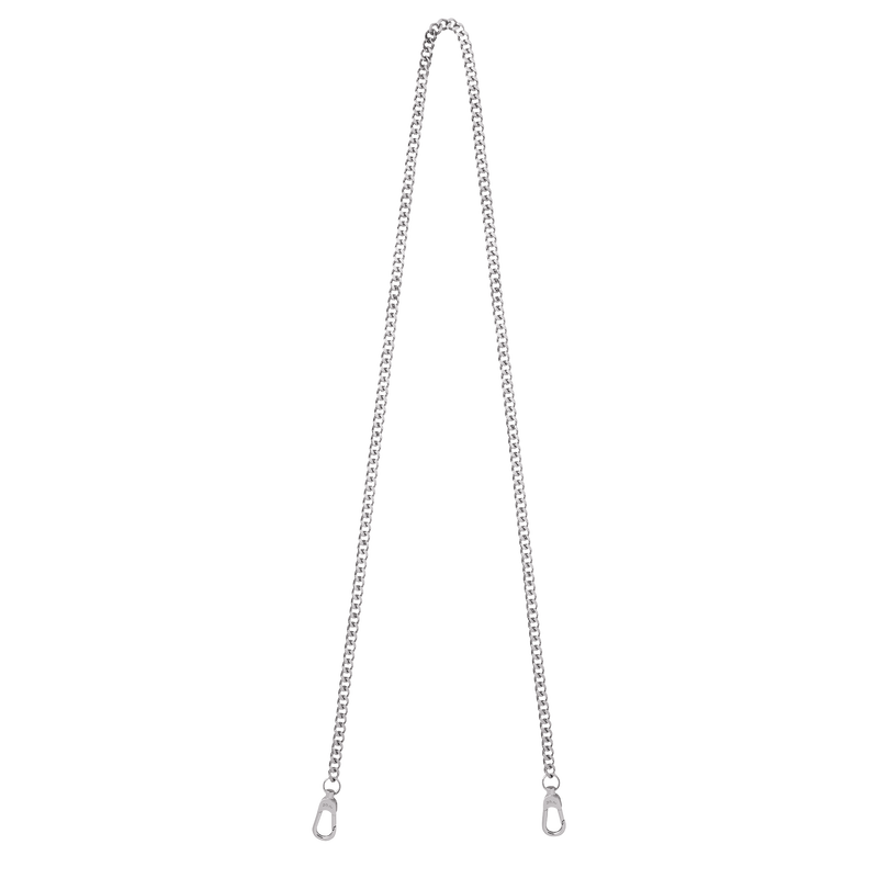 Longchamp chaîne Shoulder strap Silver - Metal