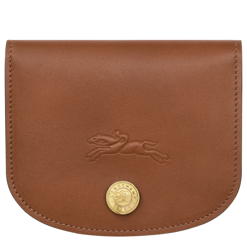 Épure Card holder Cognac - Leather