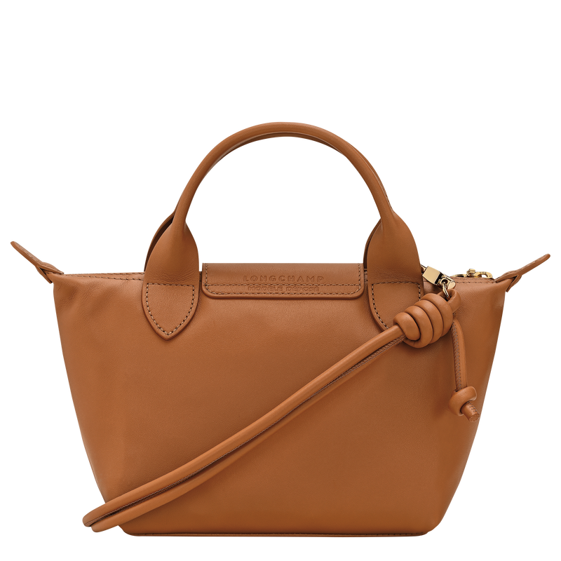 Le Pliage Xtra XS Handbag Cashew - Leather
