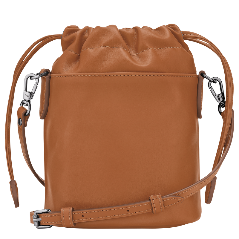 Le Pliage Xtra XS Bucket bag Cashew - Leather