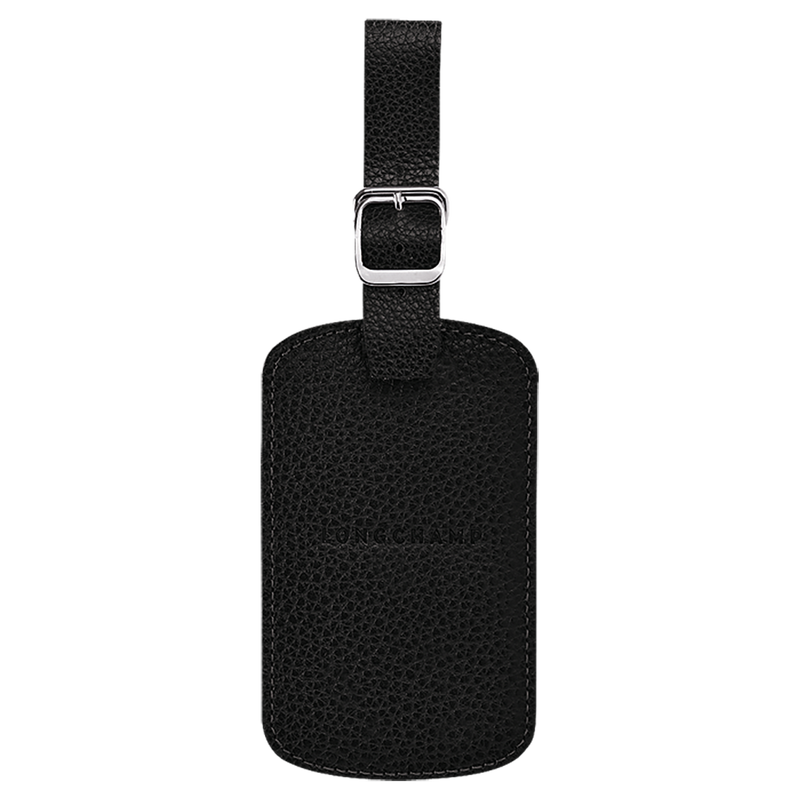 Le Foulonné Luggage tag Black - Leather