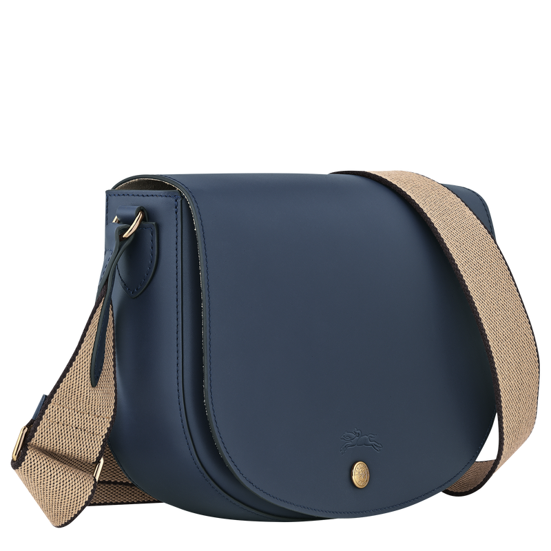 Épure M Crossbody bag Navy - Leather