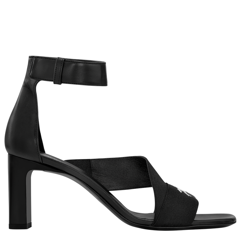 La Baronne Pumps Black - Leather