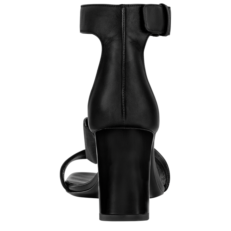 La Baronne Pumps Black - Leather