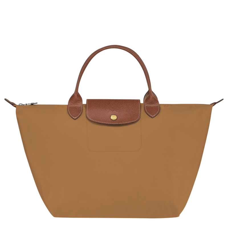 Le Pliage Original M Handbag Fawn - Recycled canvas